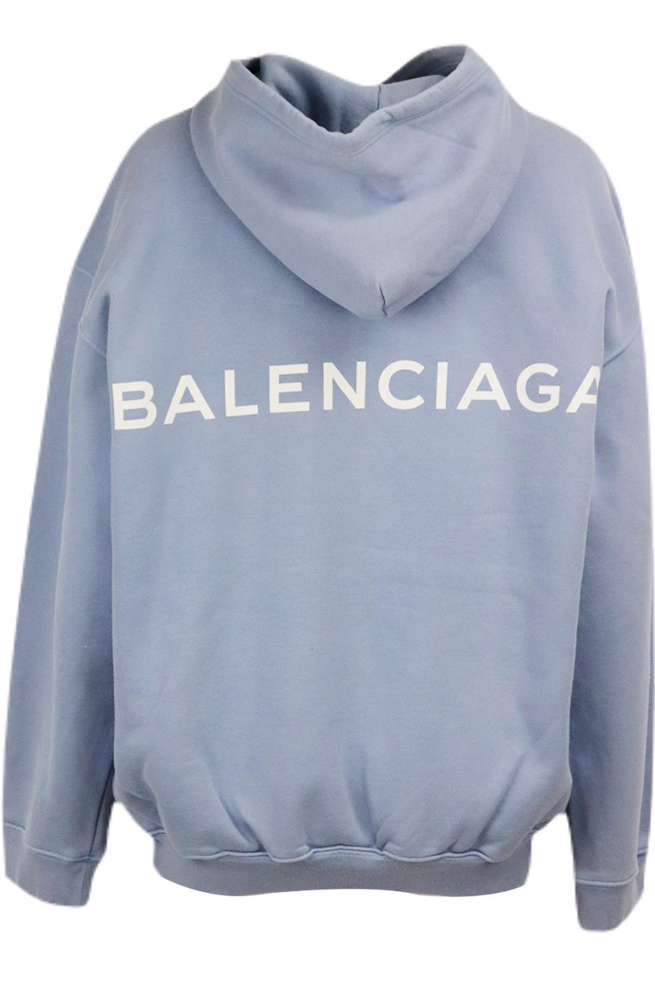 Balenciaga Baby Blue Campaign Hoodie Luxury Apparel on Carousell